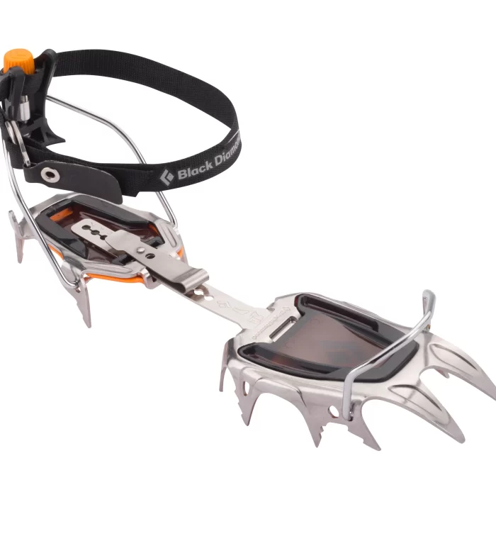 Sabretooth Crampons Black Diamond | Crampones de Acero Inoxidable para Montañismo Técnico y Clásico
