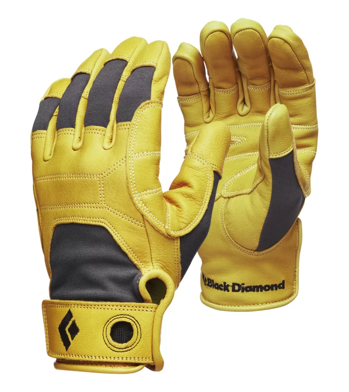 Guantes TRANSITION Black Diamond - Dedo Completo, Piel de Cabra y Certificado EN 388