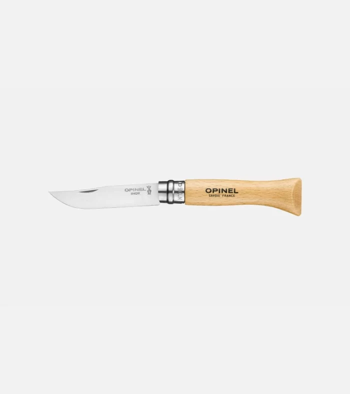 Navaja Opinel No. 06 Acero Inoxidable | Compacta, Ligera y Segura